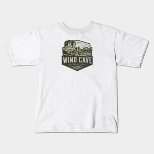 Wind Cave National Park Kids T-Shirt